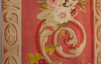 A carpet, tapestry weave, ca 625 x 431,5 cm, Aubusson the middle of the 19th century - around 1900, France.