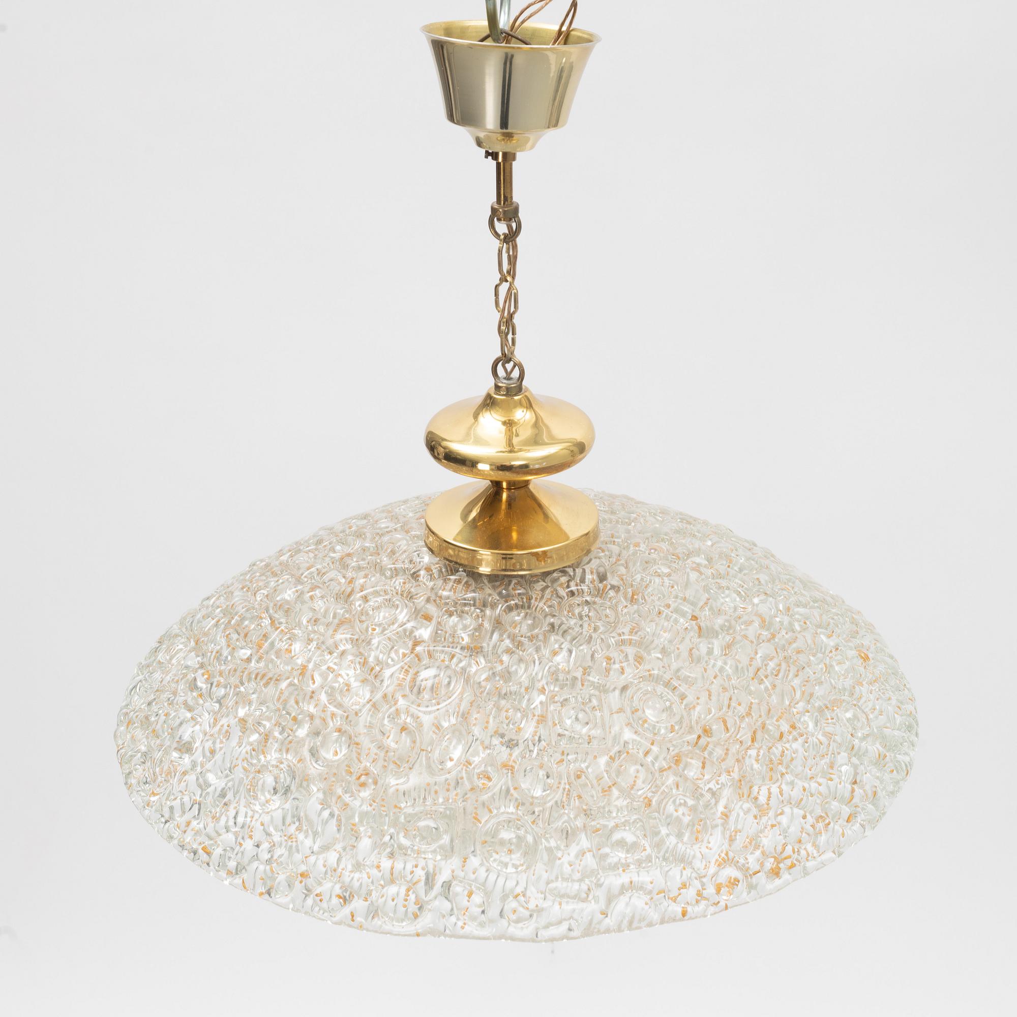 A ceiling lamp, 1960s/70s.