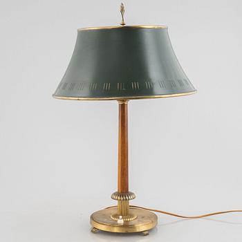 A Swedish Modern model '15479' table lamp, Arvid Böhlmarks Lampfabrik, 1940's.