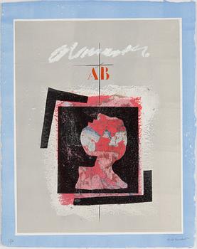 JAMES COIGNARD, Mapp med 8 st carborundum, "Regards sur l'oeuvre gravé", signerade och numerade 3/60.