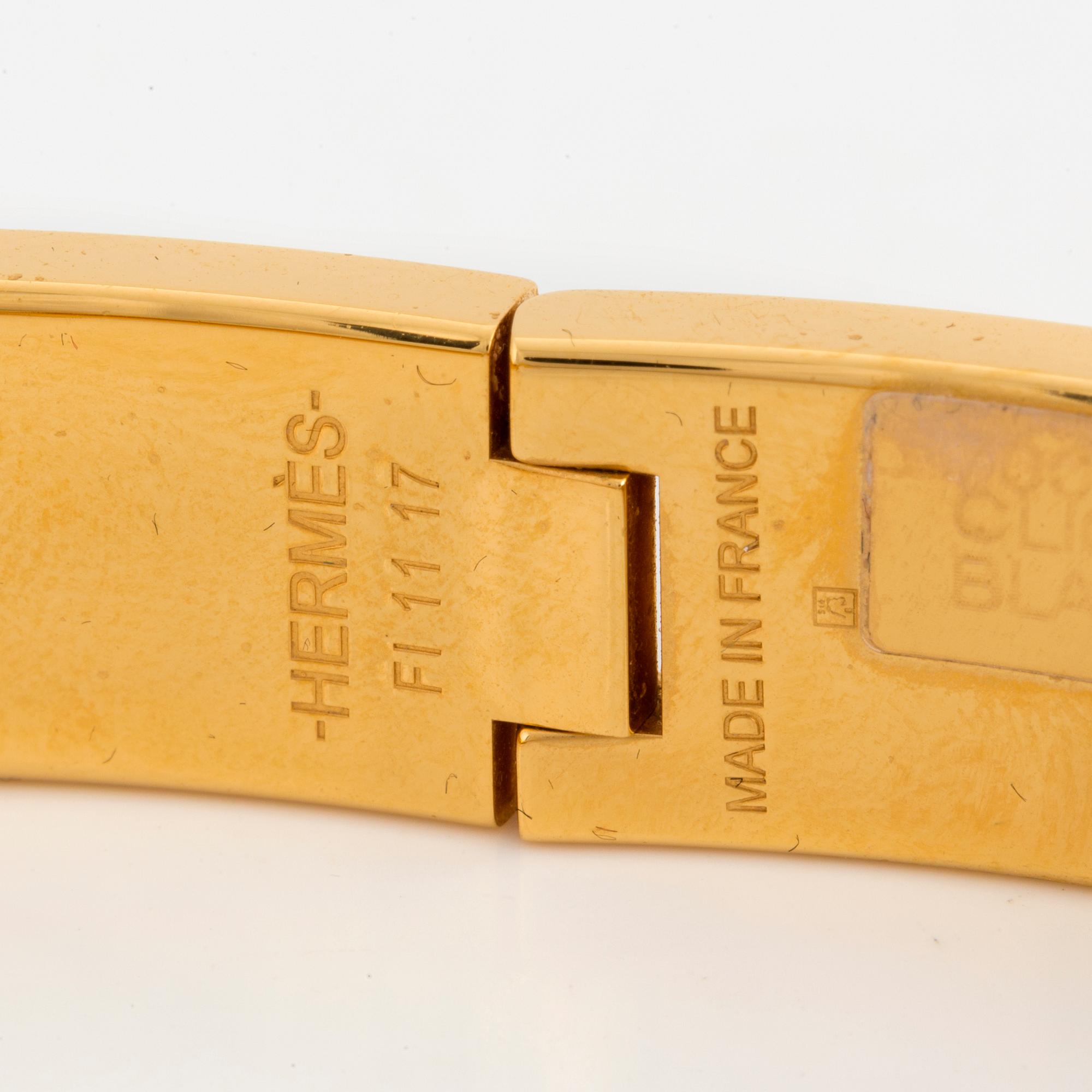 HERMÈS, 'Clic H' bracelet.