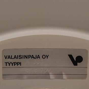 TAKLAMPA, A331 "Bikupa", Alvar Aalto, Valaisinpaja Oy, 1900-talets senare hälft.