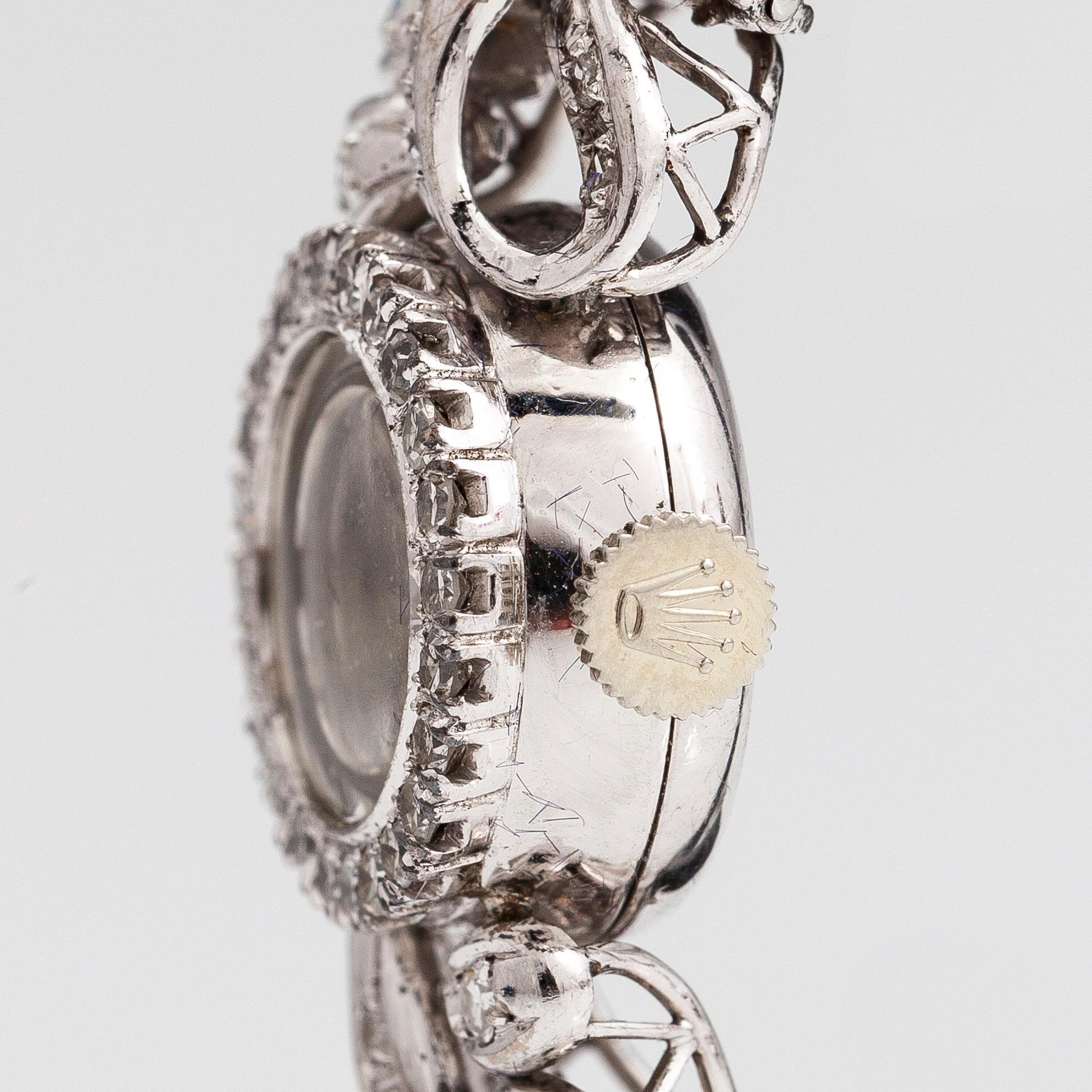ROLEX, Precision, wristwatch, 14.3 mm.