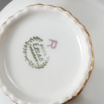 MATSERVIS, porslin, 70 delar, Tjeckoslovakien, 1900-talets senare hälft.