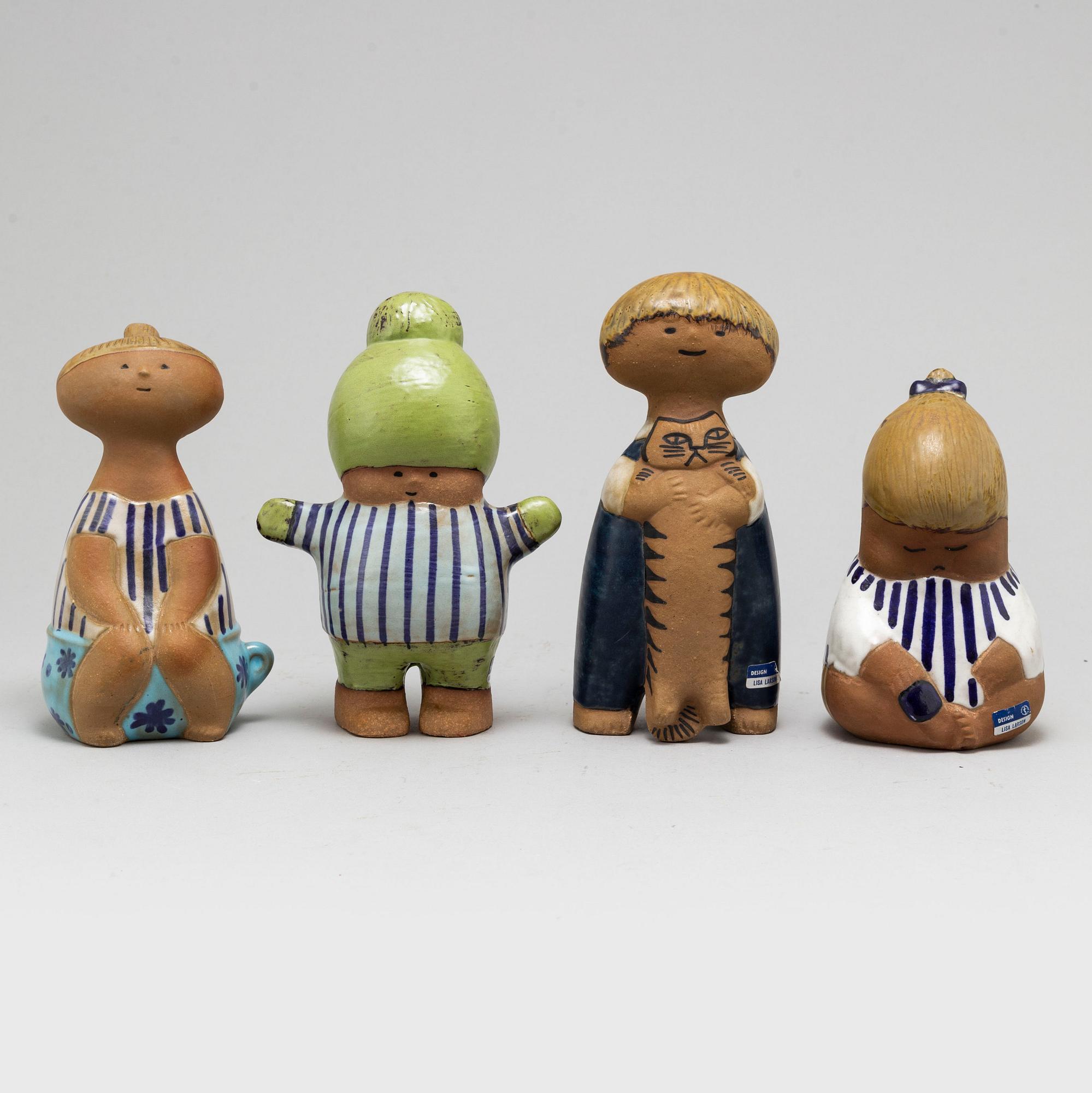 Gustavsberg LisaLarson Ungar Malin マリン Lisa Larson, Gustavsberg Sweden, Malin Boy - SOLD — Vintage