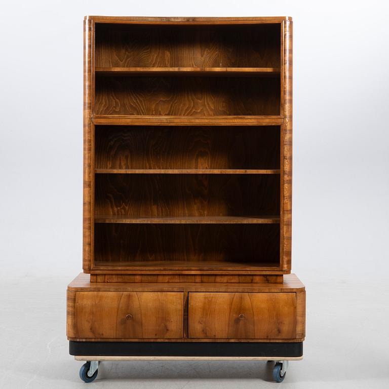 Bookcase, Art Deco, first half of the 20th century.