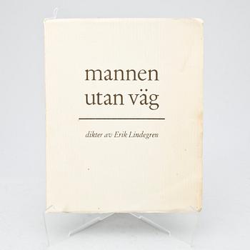 BOK. "Mannen utan väg" Erik Lindegren 1942.