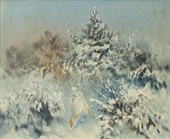 Mosse Stoopendaal, Hare in the Snow.