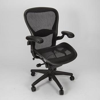 SKRIVBORDSSTOL, "Aeron Chair", Don Chadwick och Bill Stumpf, Herman Miller, 1990/2000-tal.