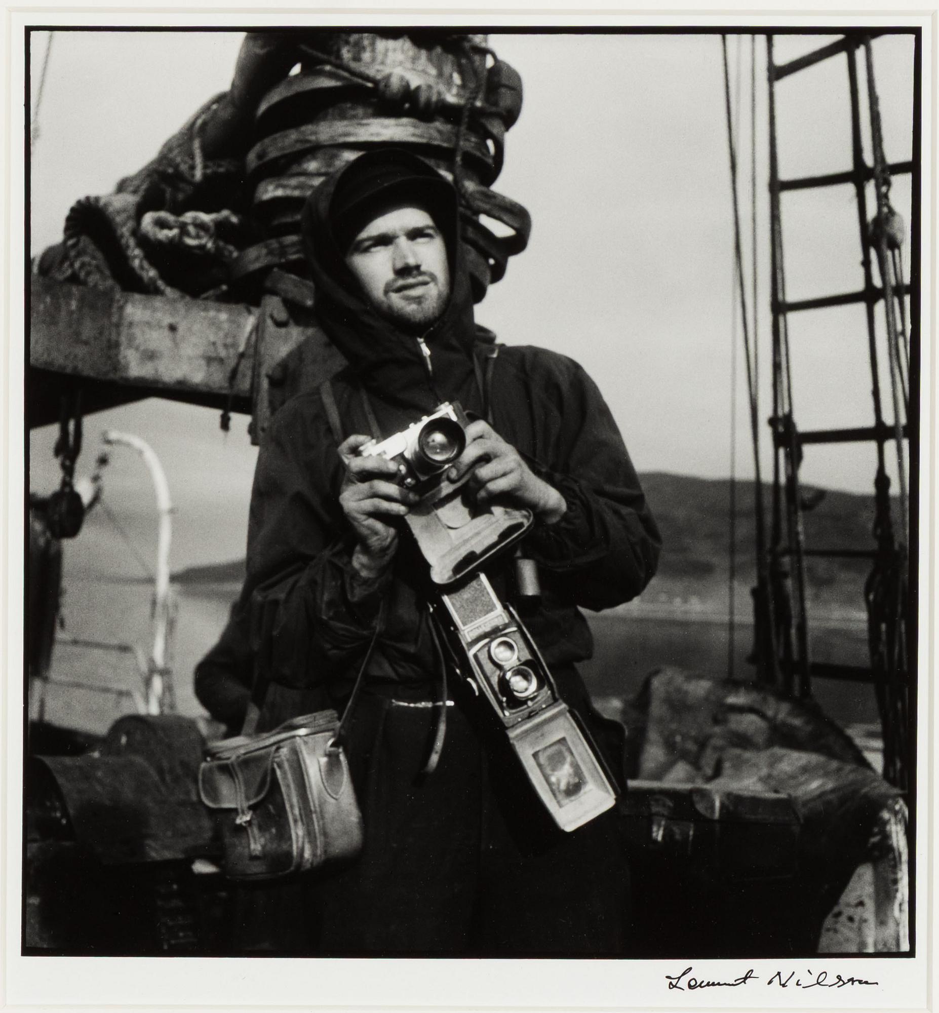 Lennart Nilsson,  "Isbjörnsjakt vid Hvitøya (Vitön), Svalbard, Norge 1947".