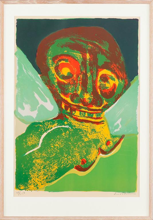 BENGT LINDSTRÖM, färglitografi, signerad och numrerad 47/150.