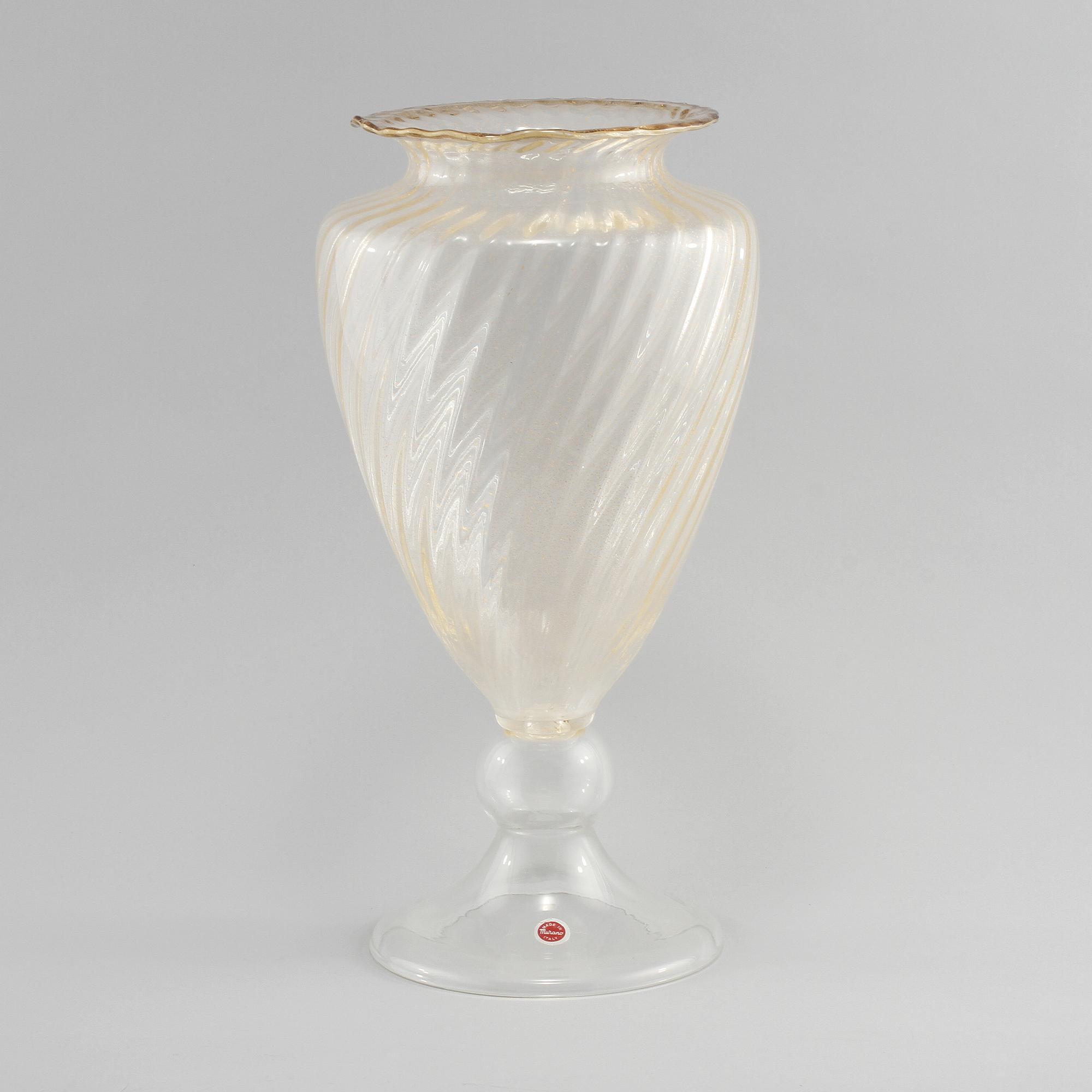 VAS, glas, Murano, Italien, 1900-tal.