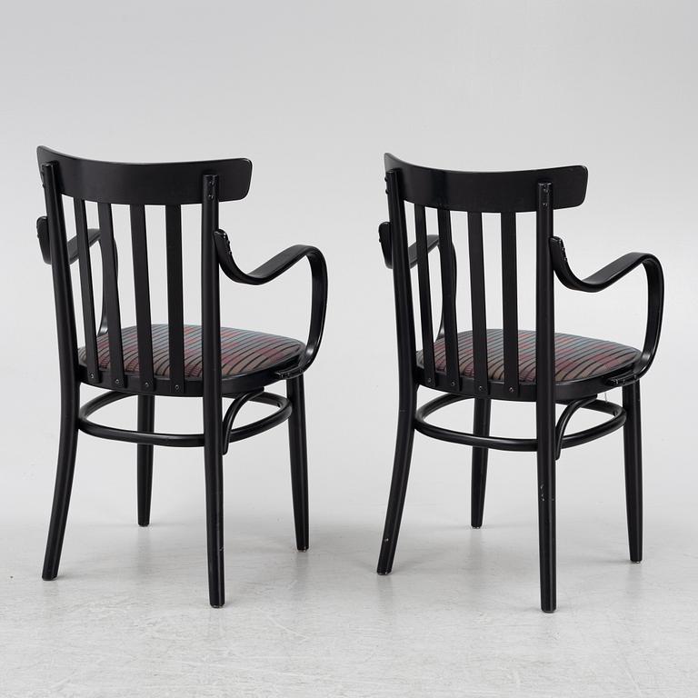 Six armrest chairs, Gemla, Diö, Sweden 1986.