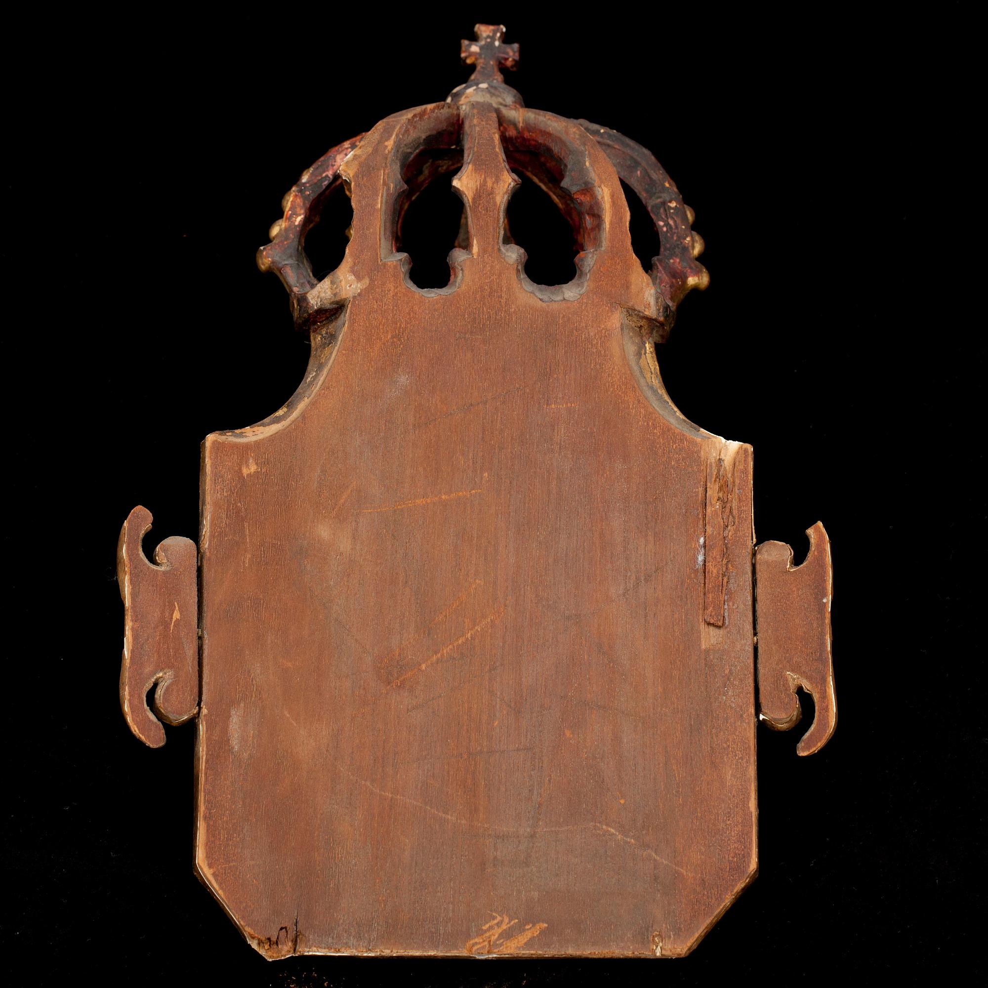 FRANS LUYCKX, efter, olja på pannå, 1800-tal.