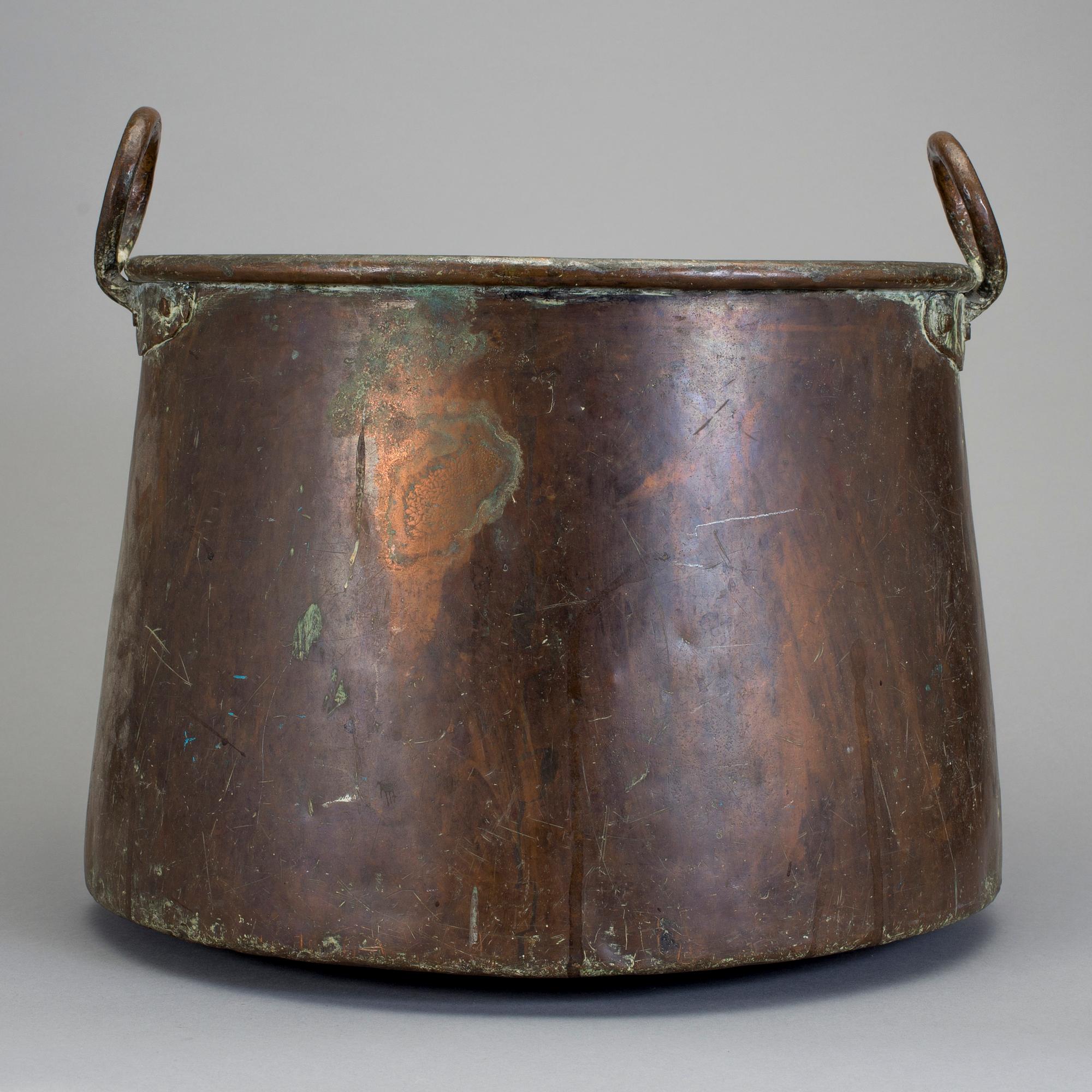 GRYTA, koppar, 1800-tal.