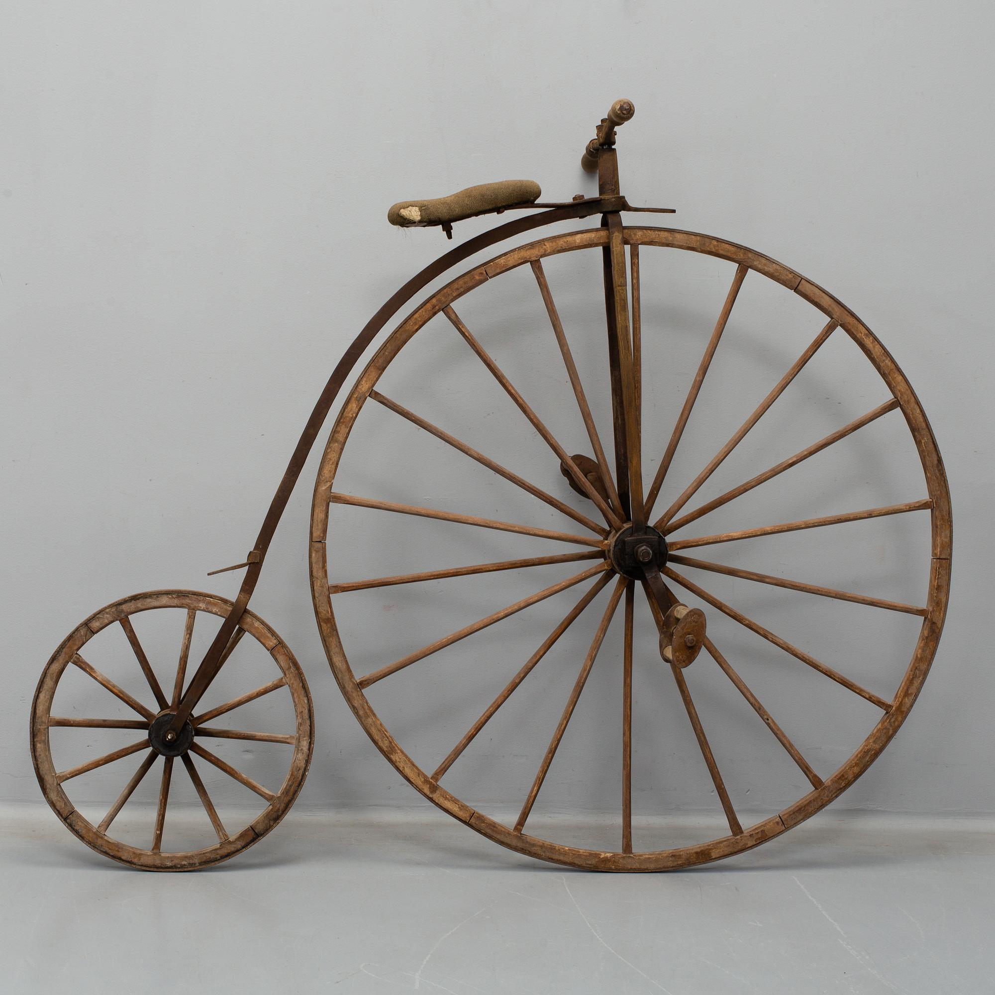 HÖGHJULING/ VELOCIPED, 1800-talets senare del.