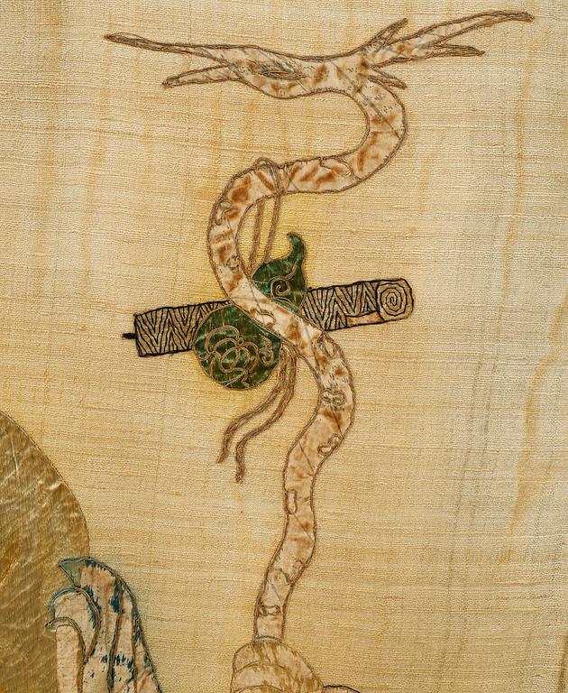 A chinese textile, around the year 1900.