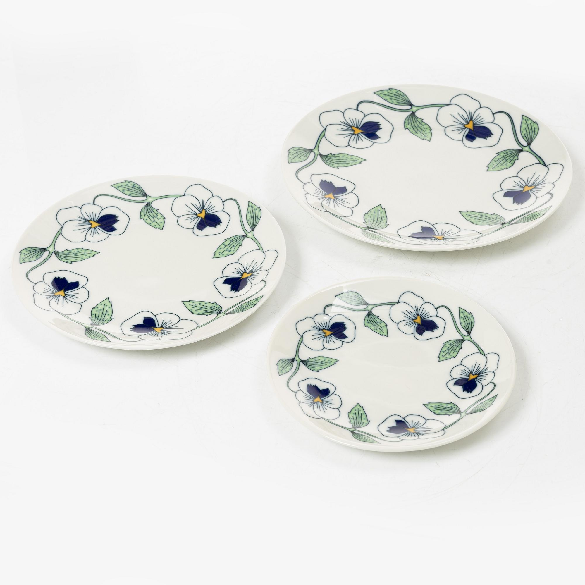 Sylvia Leuchovius, dinner service, 53 pieces, "Sylvia", 250th Anniversary service, Rörstrand.