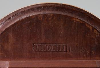 A Swedish 18th century tilt-top table by J. Siölin.