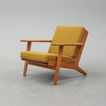 Hans J Wegner, a "GE-290" lounge chair, Getama, Denmark.