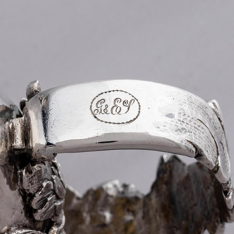 A Swedish 18th century silver cream-jug, mark of Pehr Zethelius, Stockholm 1771.