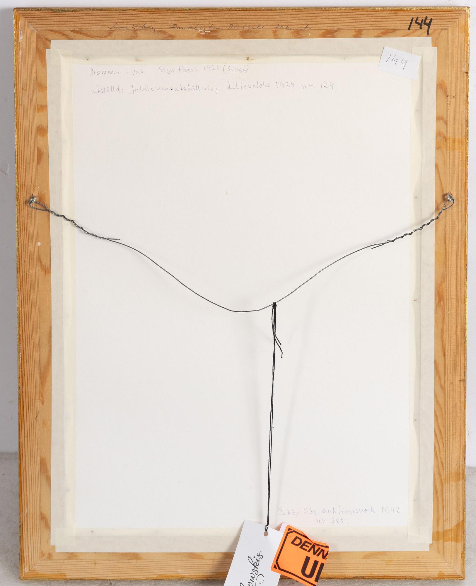 John Sten, Flowers in a Vase.