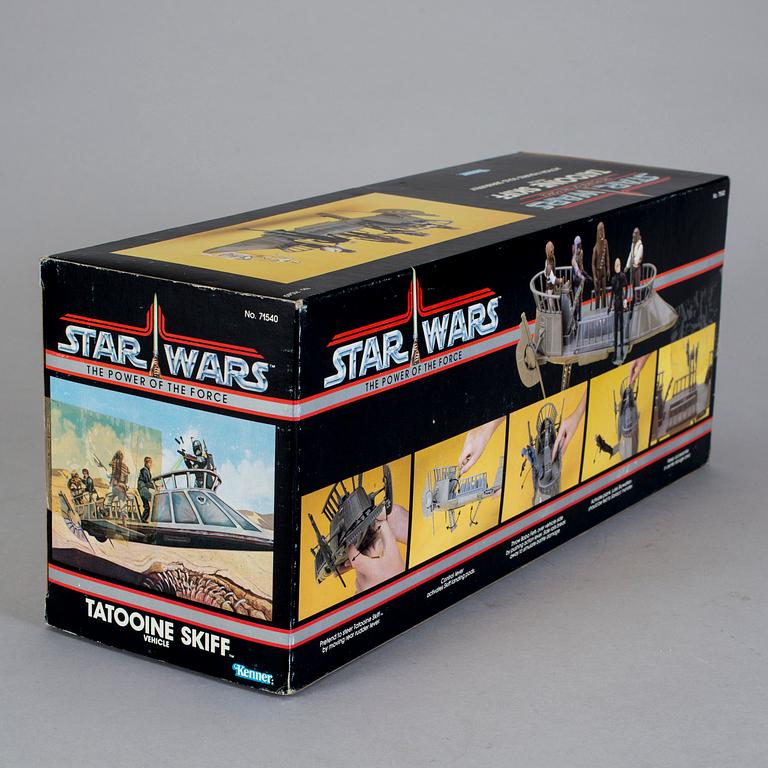 STAR WARS, Tatooine Skiff i oöppnad kartong, Kenner, 1984.