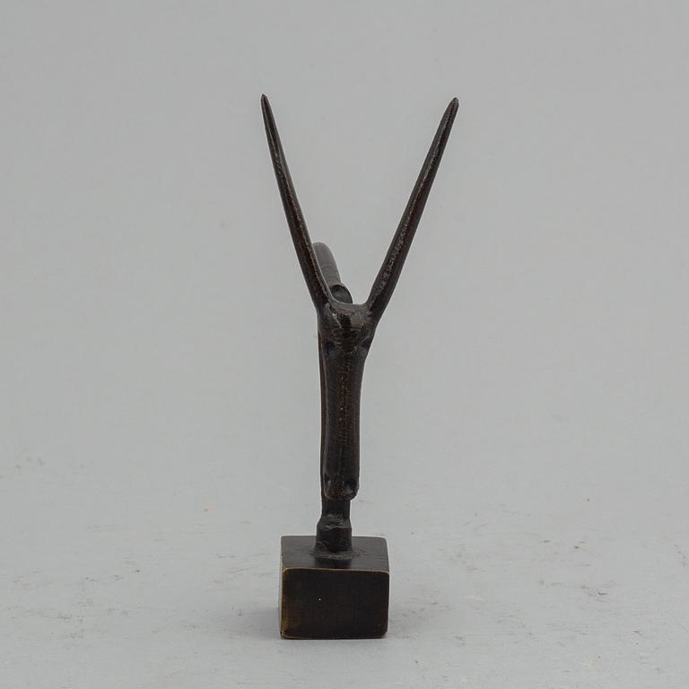 KG BEJEMARK, sculpture, bronze, signed KGB.
