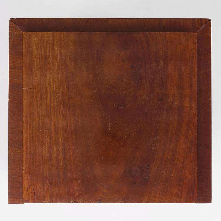 A Swedish Empire mahogny cabinet by J Öman (master 1815-1833).