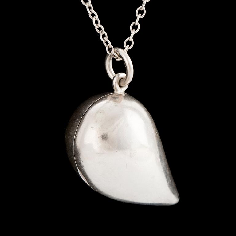 JACQUELINE RABUN, 'Artist Heart of the Year', medaljong sterling silver för Georg Jensen, Danmark, designår 2007.