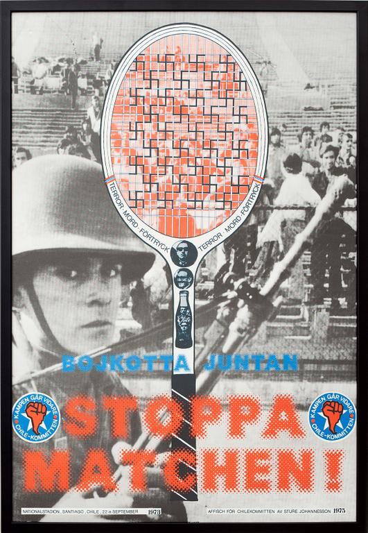 STURE JOHANNESSON, affisch, 1975.