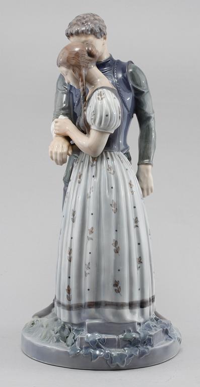 FIGURIN, porslin, Royal Copenhagen, 1900-talets andra hälft.