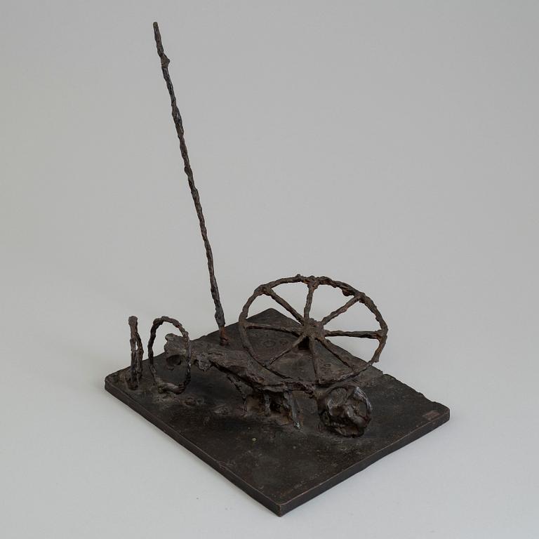 ASMUND ARLE, Skulptur, brons, signerad Asmund Arle och daterad 1963-69. Numrerad 1/5.