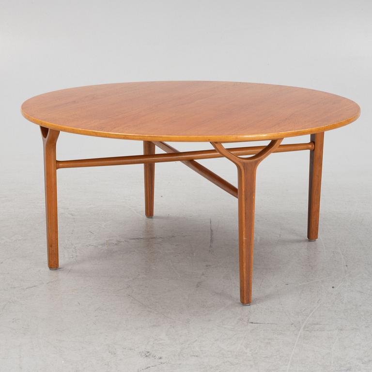Peter Hvidt & Orla Mølgaard Nielsen, a model 9610 coffee table, Fritz Hansen, Denmark, 1950's.