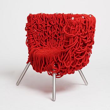 Fernando & Humberto Campana, a "Vermehla Chair", for Edra, Italy.