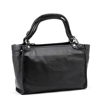729. ESCADA, a blue leather shoulder bag.