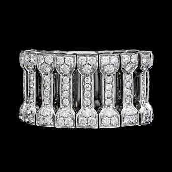 180. RING, brilliant cut diamonds, tot. app. 2 ct.