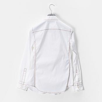 Prada, a white shirt, size 38.