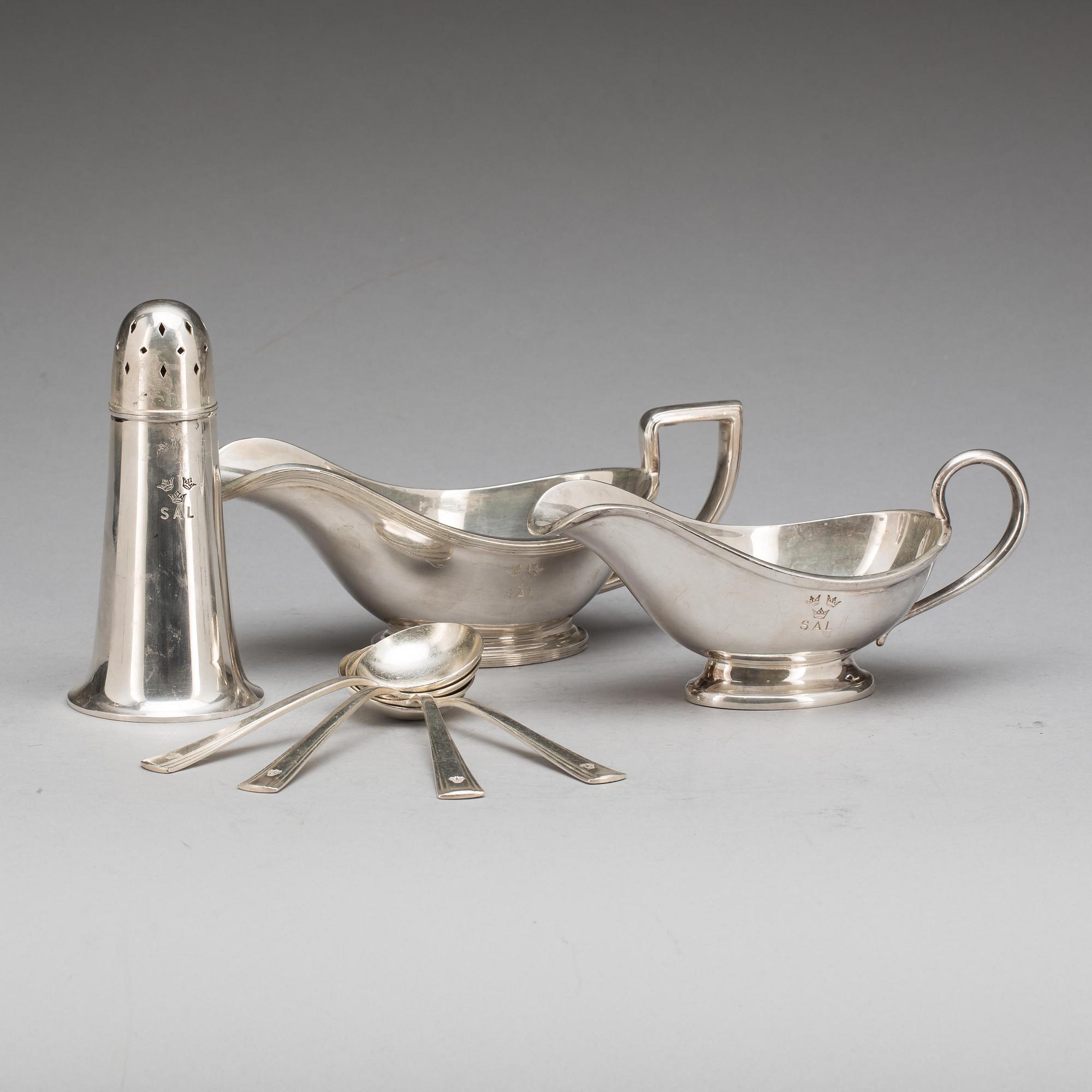 SERVISDELAR, 7 delar, Gense. "SAL". 1900-talets andra hälft.