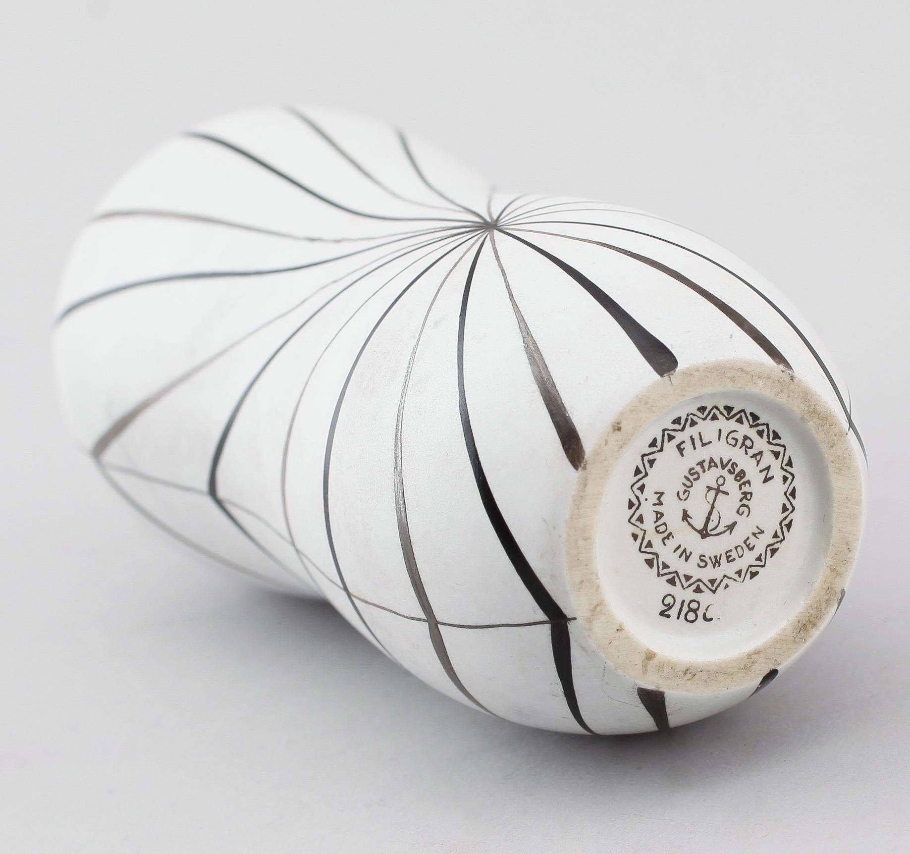 VAS, Stig Lindberg, "Filigran" Gustavsberg.