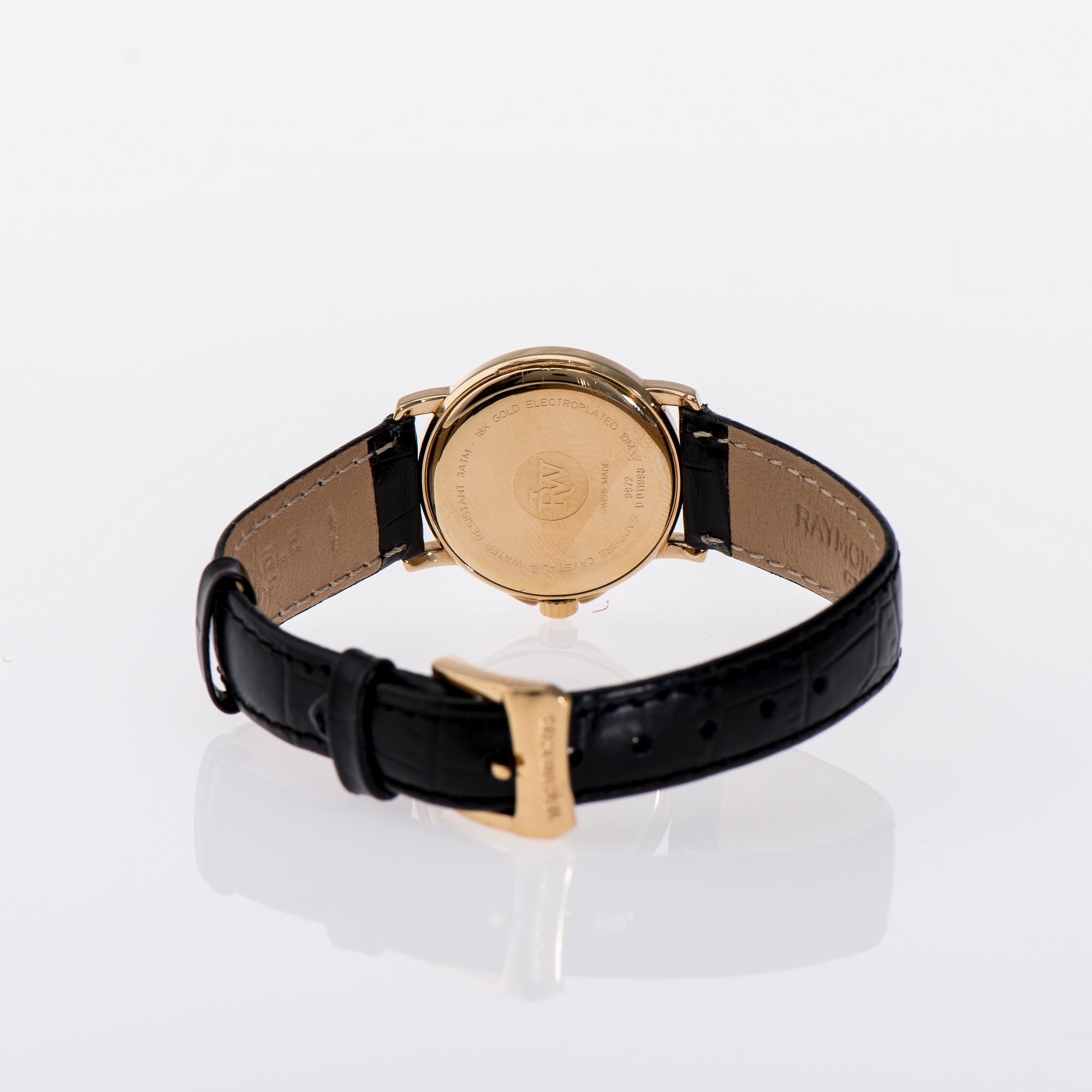 RANNEKELLO naisten, Raymond Weil Geneve, kullattua terästä. 2000-luvun alku.