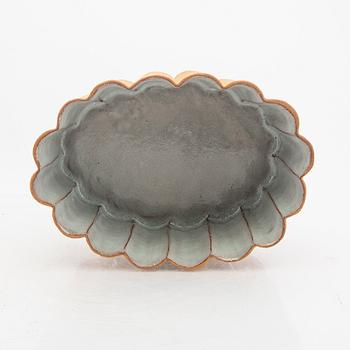 Signe Persson-Melin, a  signed and dated 15 glazed stoneware "Cumulus" bowl.