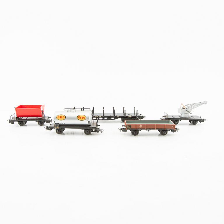 Märklin, train set, including two locomotives, E44039 and 89028.
