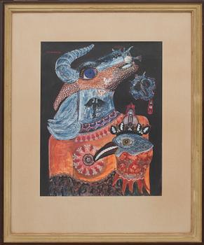 MAX WALTER SVANBERG, gouache, signerad och daterad -44.