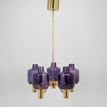 Hans-Agne Jakobsson,  A model T507 ceiling lamp, Markaryd, Sweden. Second half of the 20th century.