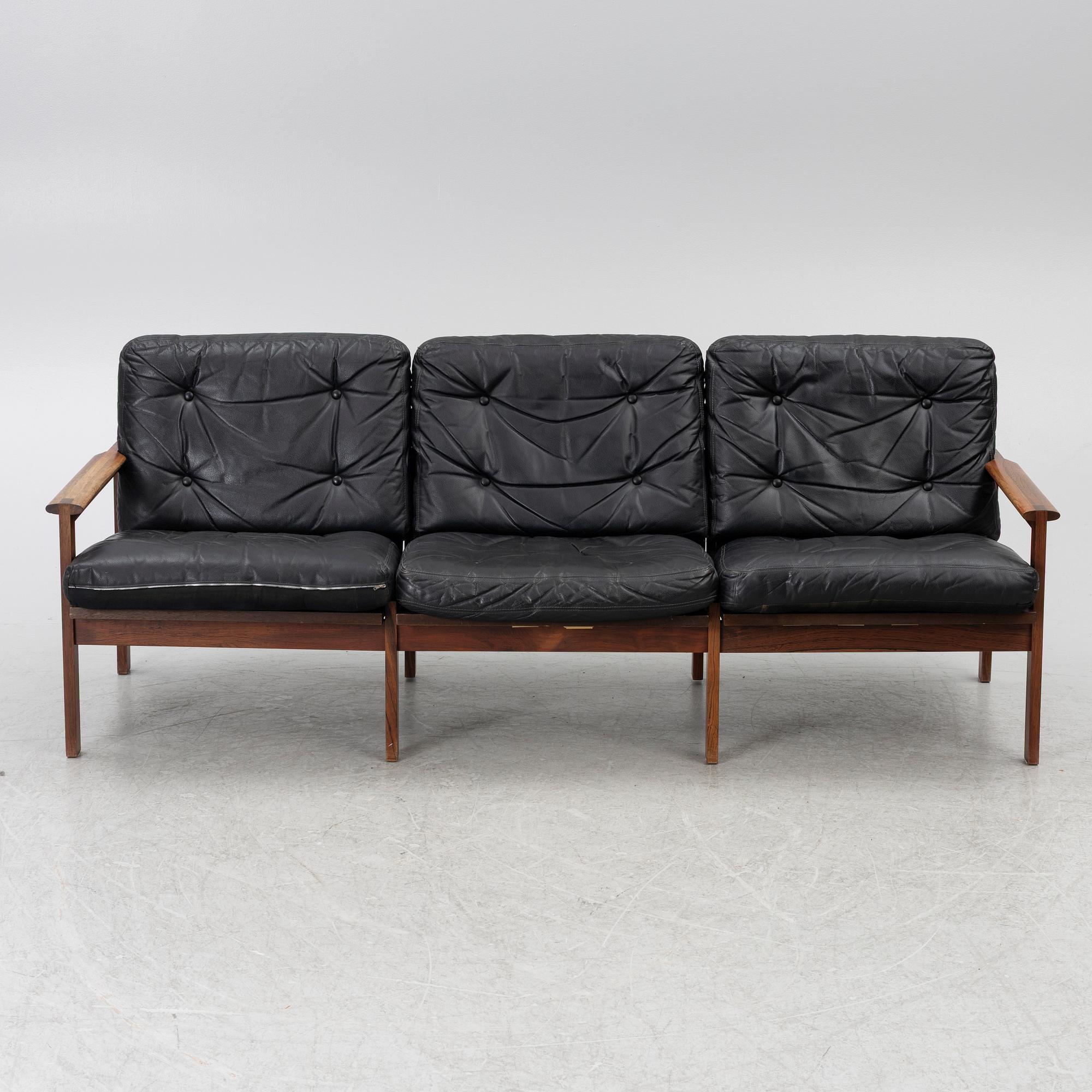 IKEA, soffa samt soffbord, "Trienal", 1967.