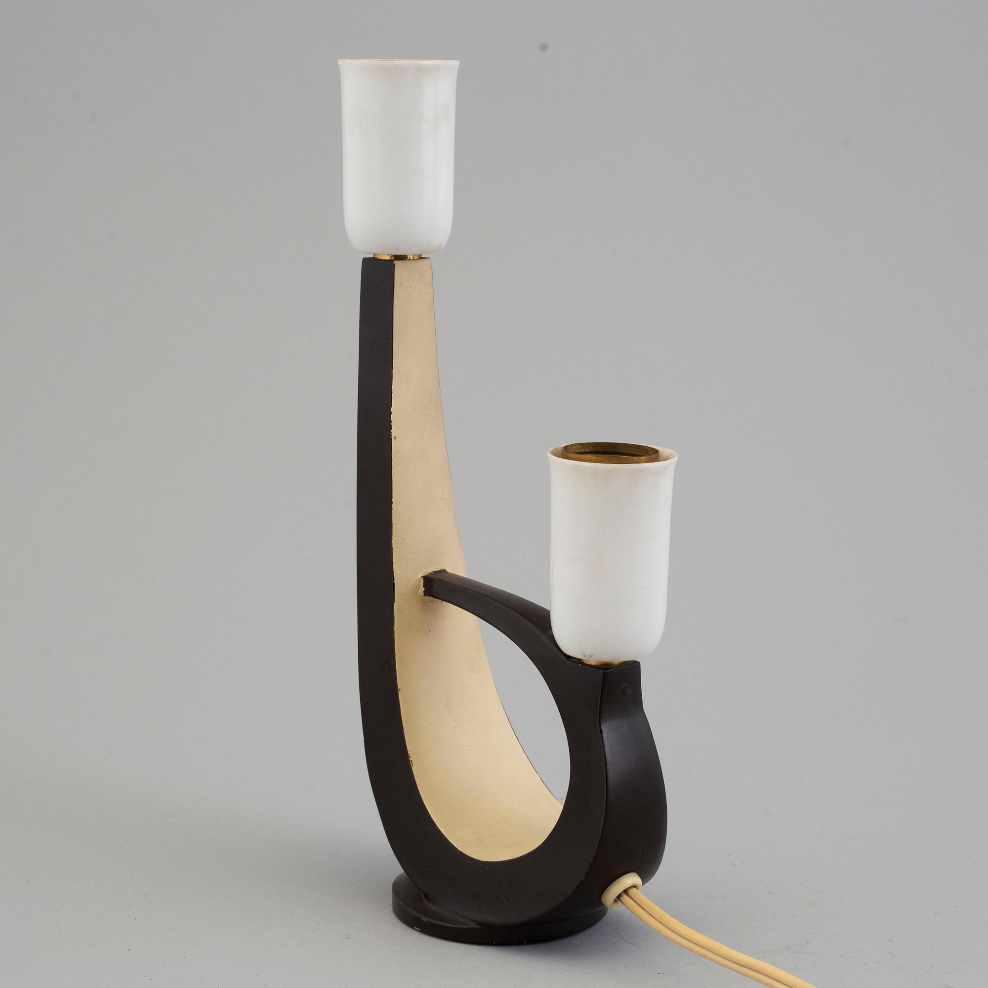 a table light from the mid 20th century.