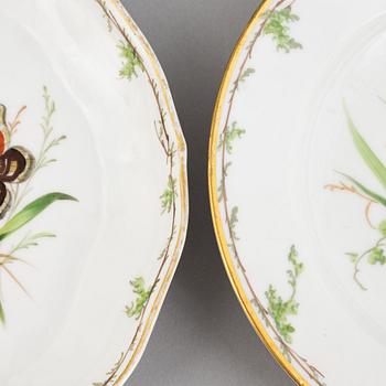 Royal Copenhagen, a set of 7 service pieces, Denmark, circa 1900.