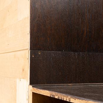 Three book cabinet, Åtvidaberg, Sweden, second half of the 20th century.