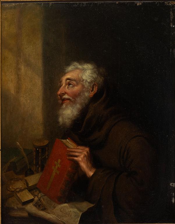 Salomon Koninck, follower of, 19th Century, The Study.